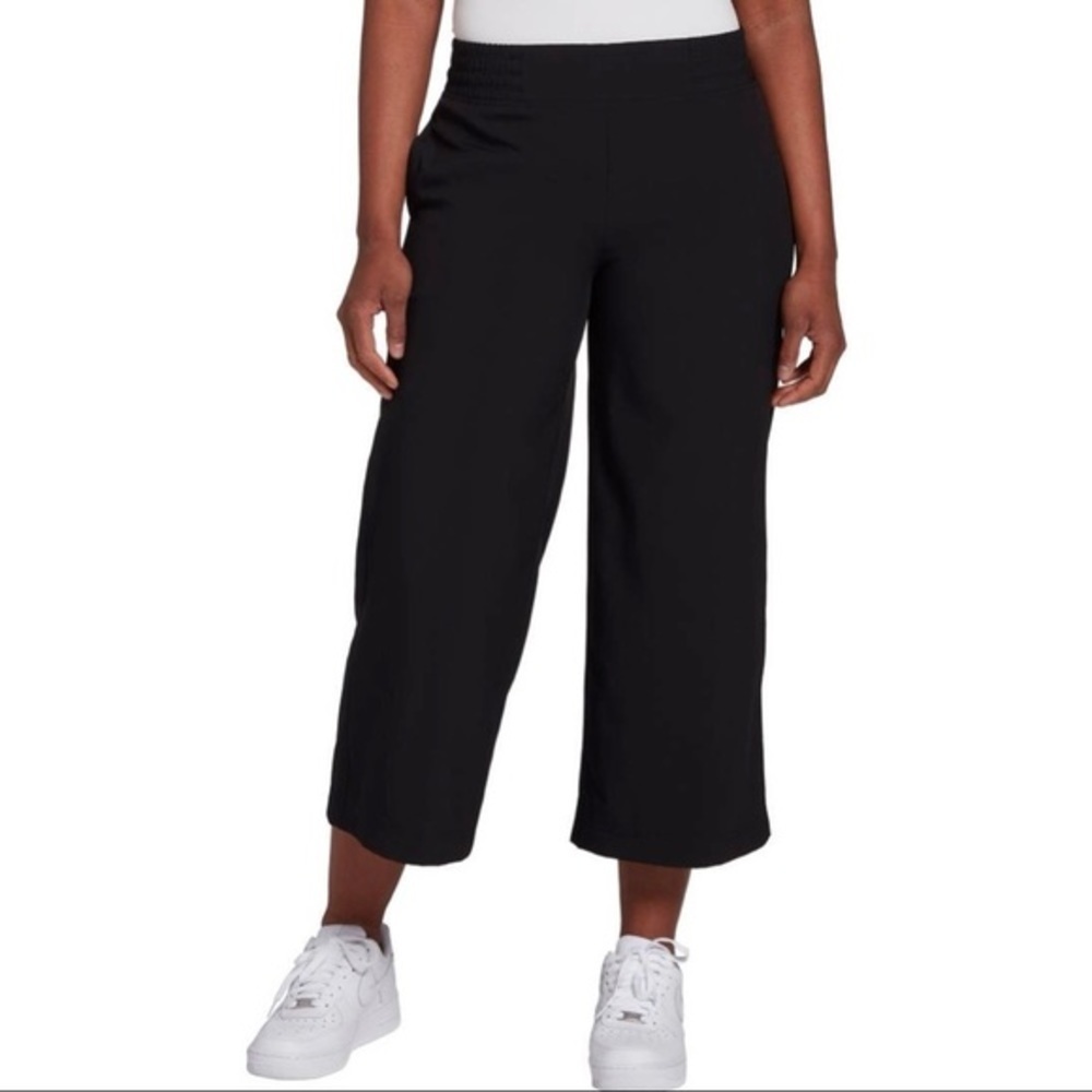 NWT Calia by Carrie Underwood Mid Rise Crop Jogger Pants Black S‎ - Picture 9 of 9